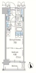 パークアクシス日本橋兜町の物件間取画像